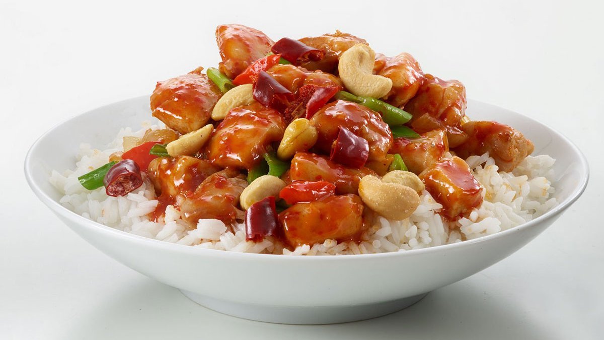 Frango salteado Kung Pao